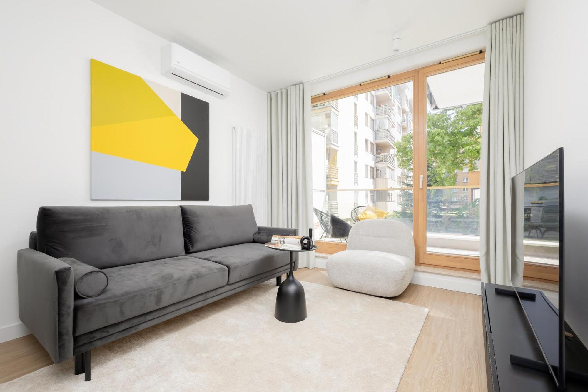 Domaniewska With Parking Mokotow By Renters Prestige Apartament Warszawa