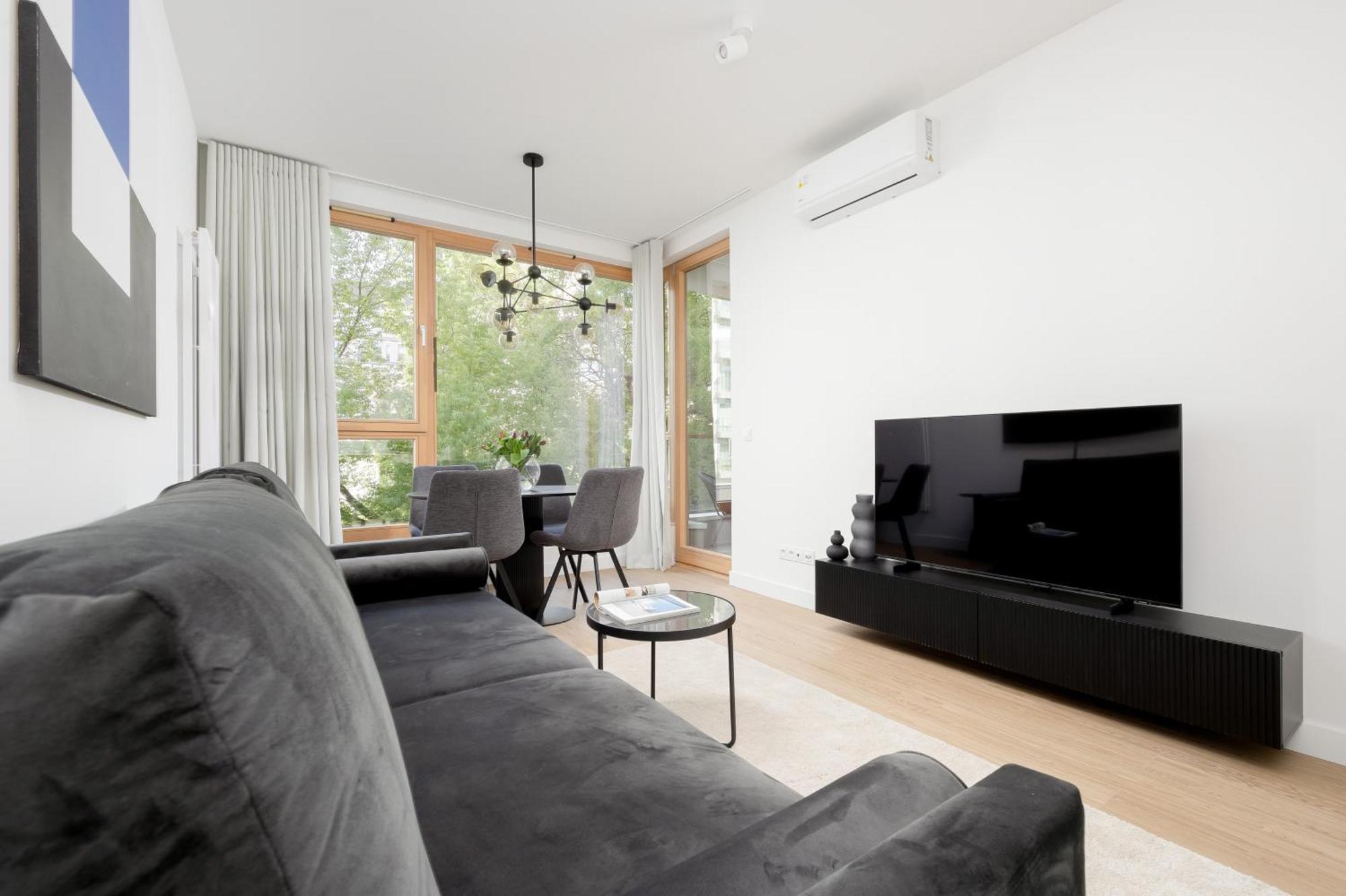 Domaniewska With Parking Mokotow By Renters Prestige Apartament Warszawa